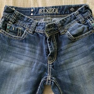 Women’s rock n roll boot cut jeans